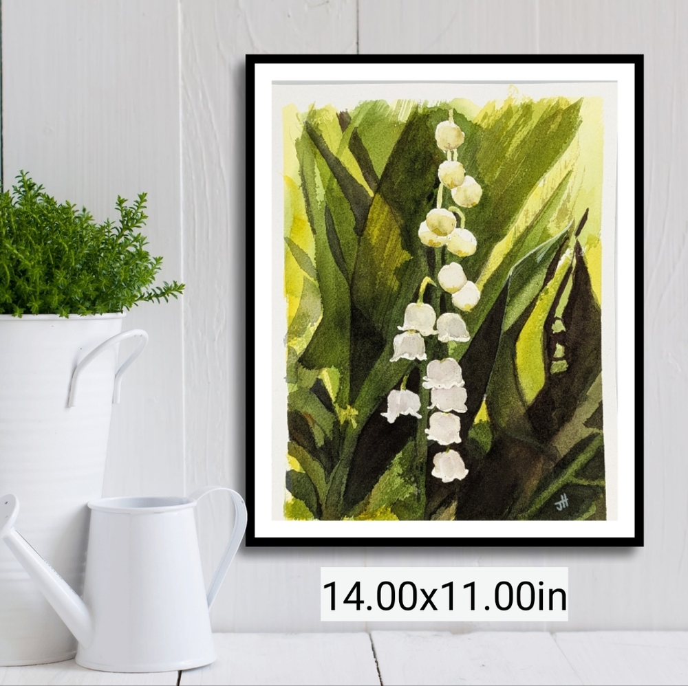 Art Print of Watercolour Painting